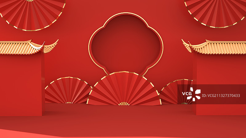 中国风创意场景图片素材