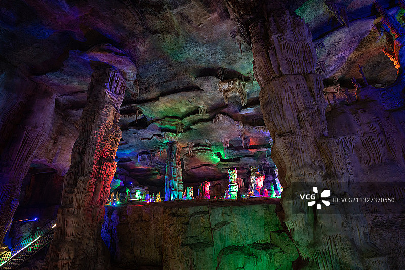 泰山地下大裂谷图片素材