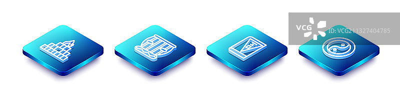 2.5D线条亚格纳乐器印度塔布拉鼓图片素材