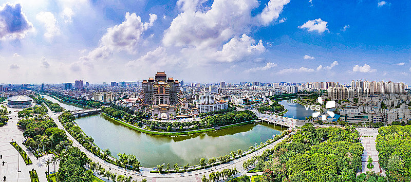 南流江风景图片素材