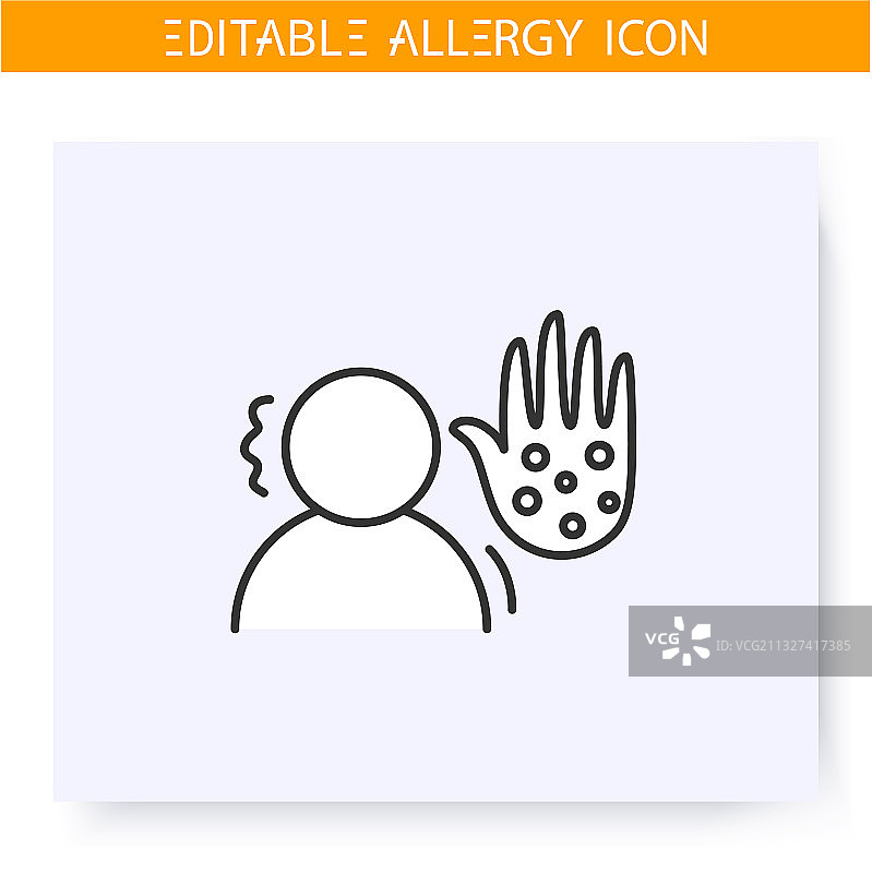 紧急线条图标（可编辑）图片素材