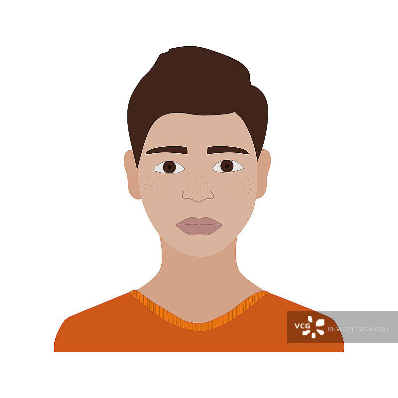 青少年男孩头像图片素材