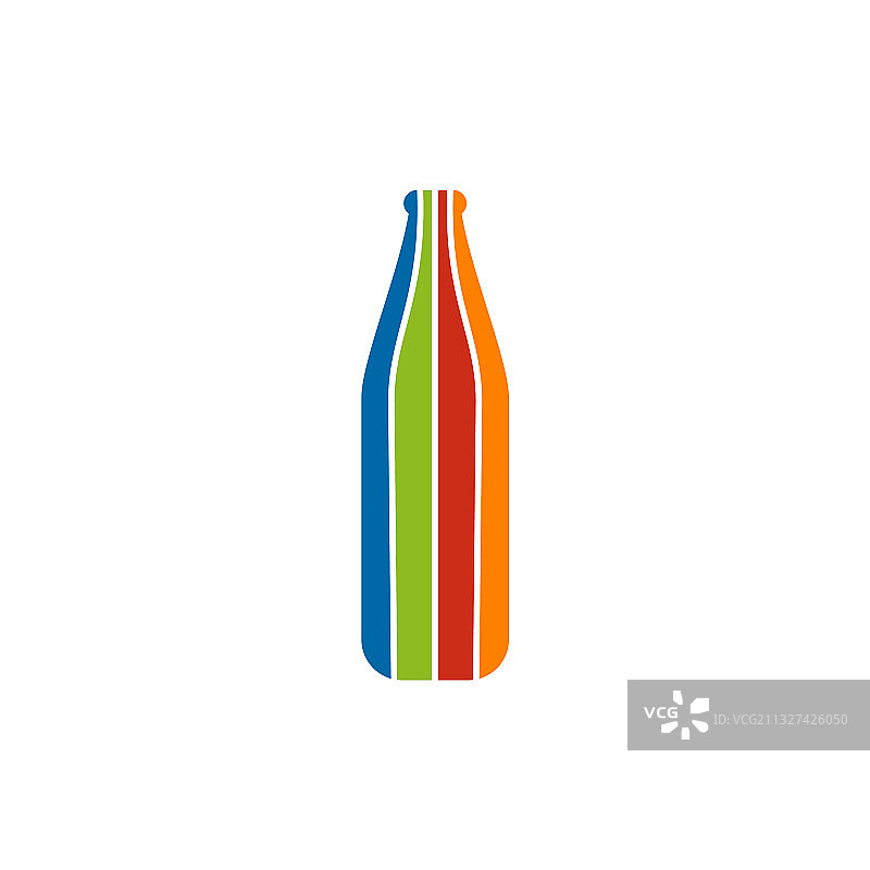 瓶子图标Logo设计模板图片素材