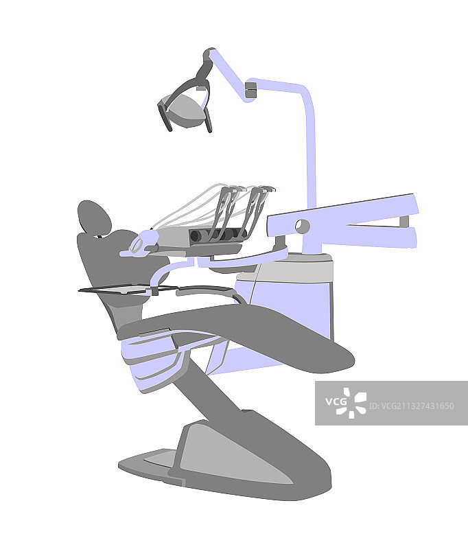 牙科诊所剪影图片素材
