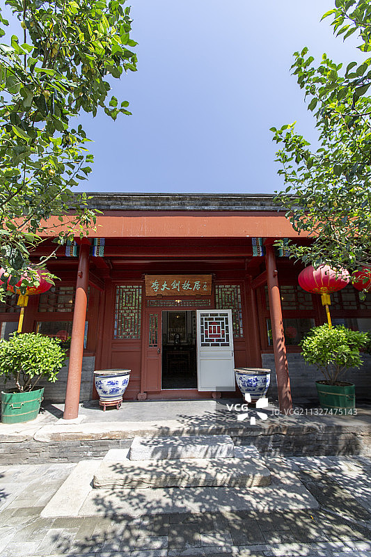 北京李大钊故居北屋图片素材