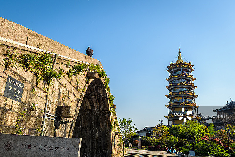 吴江运河文化旅游区景观图片素材
