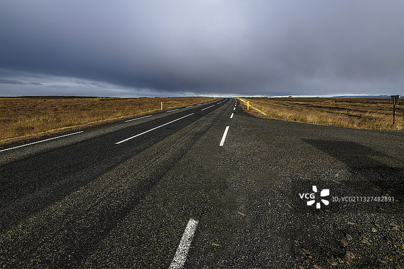 冰岛的公路（ICELAND)图片素材