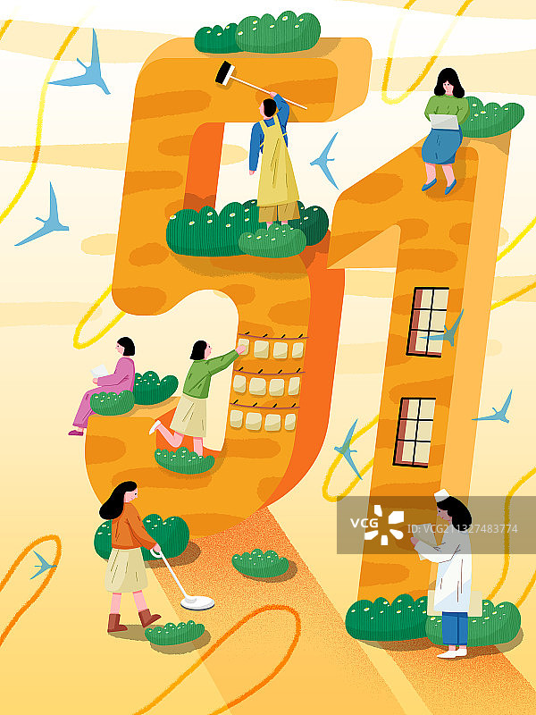 五一劳动节图片素材