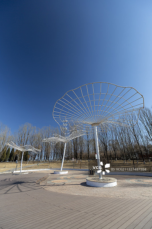 北京延庆江水泉公园图片素材