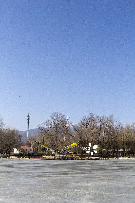 北京延庆江水泉公园图片素材