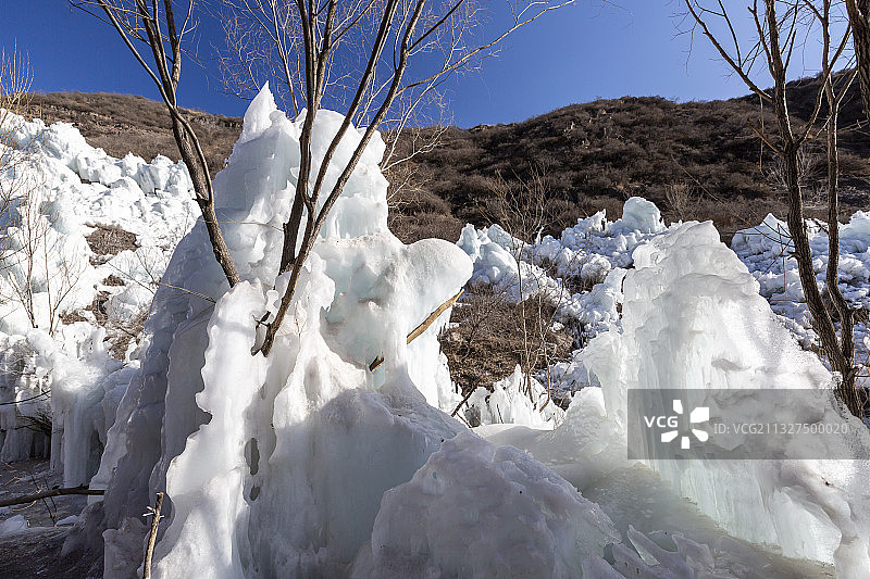 北京延庆云瀑沟图片素材