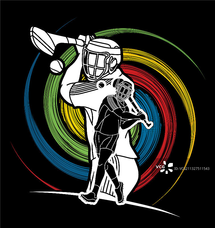 曲棍球运动球员活动图片素材