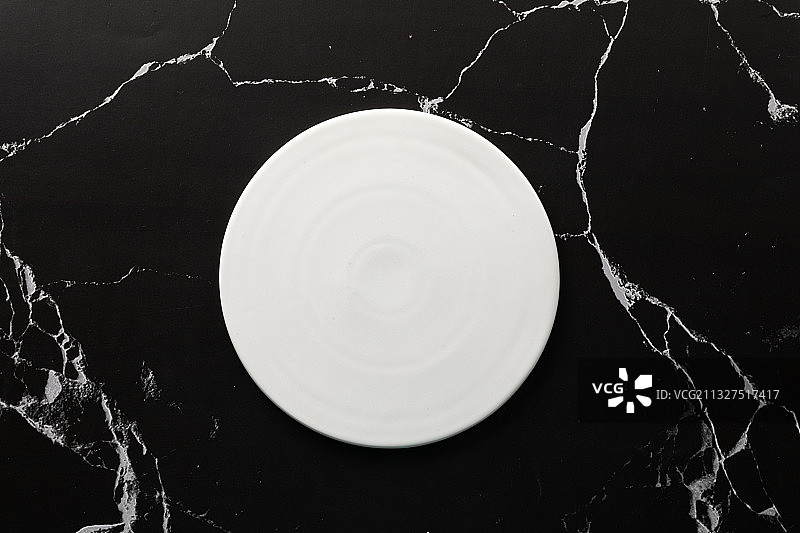 俯视餐具静物场景图片素材