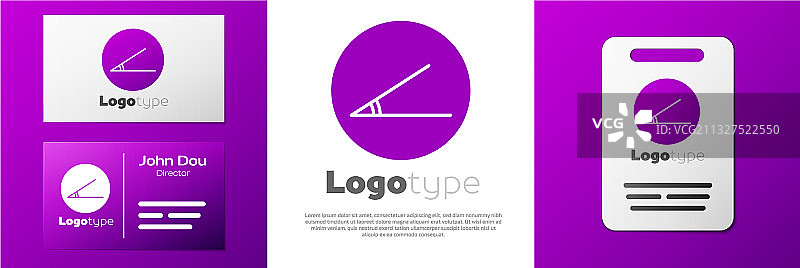 45度锐角Logo图标图片素材