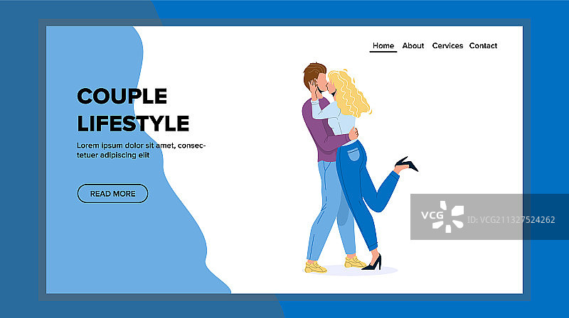 情侣生活方式和恋爱关系图片素材