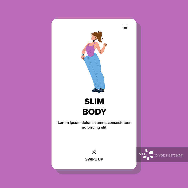 身材苗条、肌肉发达的女孩图片素材