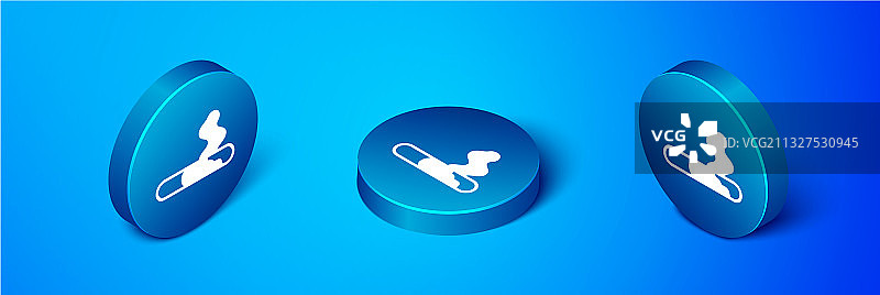 2.5D香烟图标图片素材