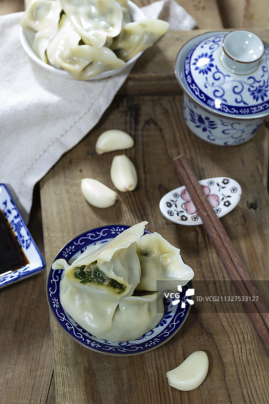 大陷饺子图片素材