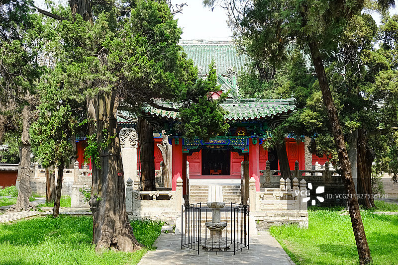 山东曲阜：颜庙  复圣庙   颜回图片素材