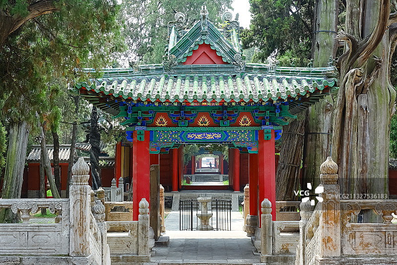 山东曲阜：颜庙  复圣庙   颜回图片素材