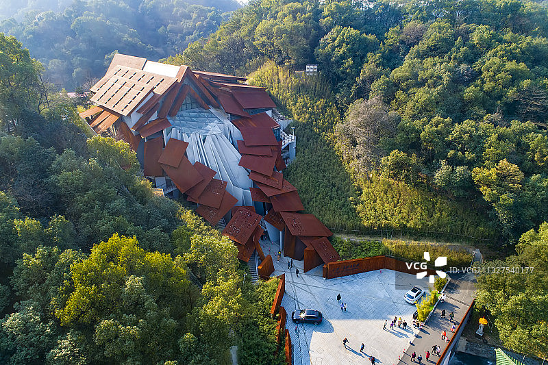 中国 湖南 益阳 何凤山生命签证主题馆图片素材