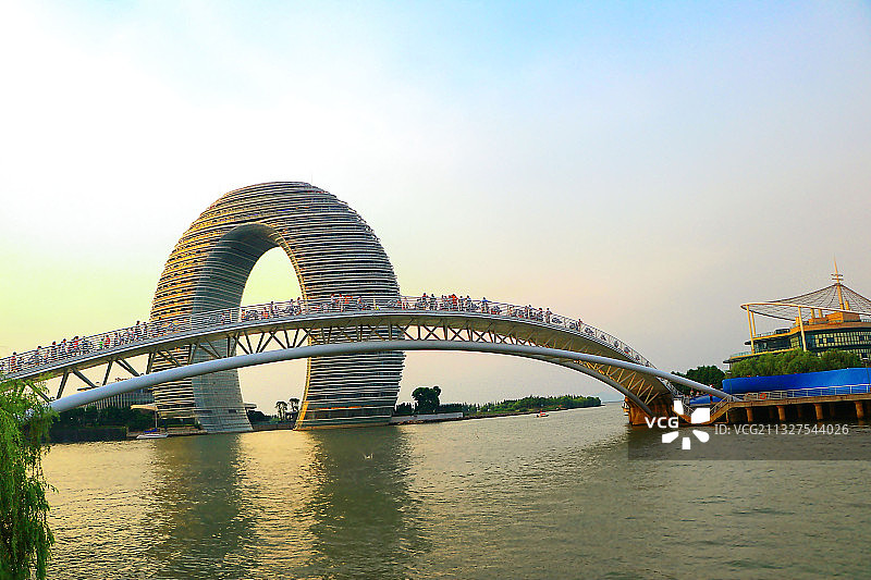 浙江省湖州市吴兴区湖滨路湖州太湖旅游度假区风光.图片素材