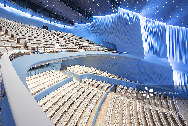 珠海大剧院内部图片素材