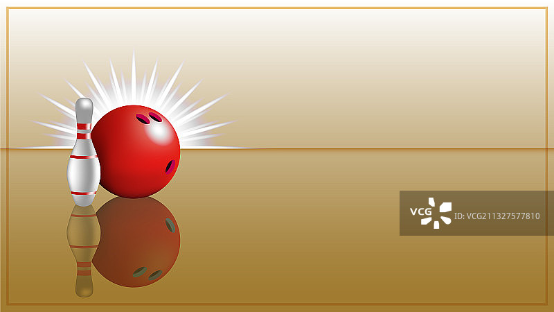 保龄球运动海报图片素材