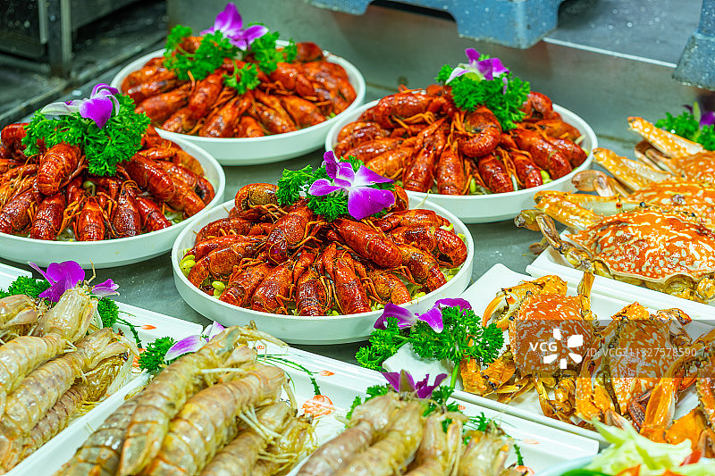 小龙虾与海鲜图片素材