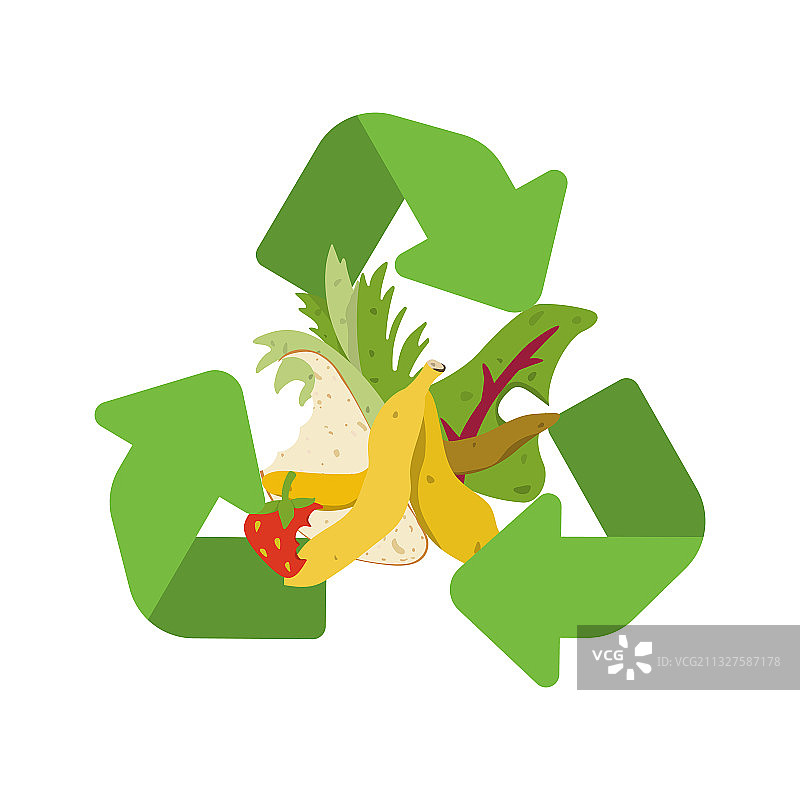 有机回收标志图片素材