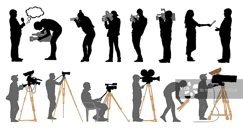 专业人士摄像机图片素材