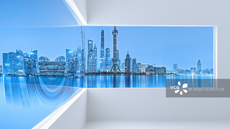 城市建筑玻璃窗户空间组图图片素材