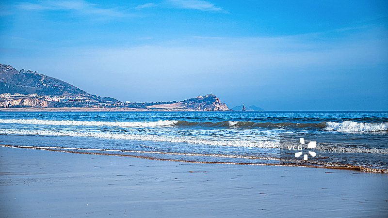 青岛石老人海水浴场图片素材