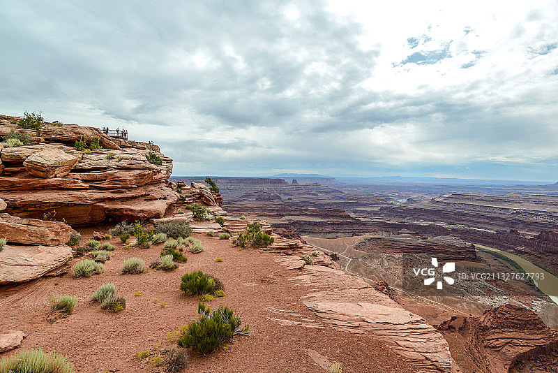 美国犹他州死马点州立公园观景台图片素材
