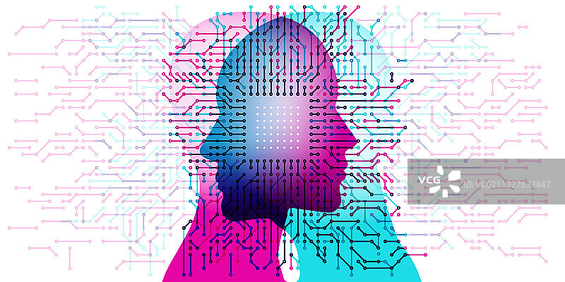 AI思维电脑图片素材