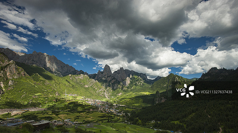 扎尕那图片素材