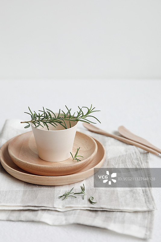 木质餐具图片素材