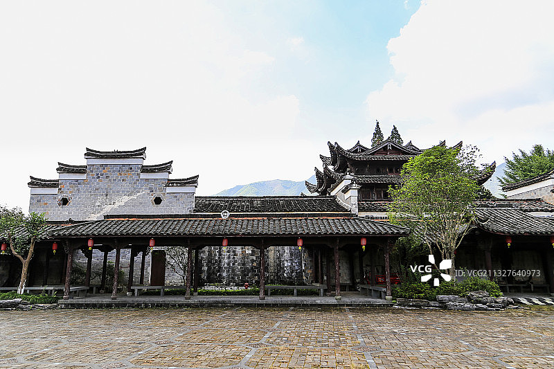 衢州市江山市廿八都古镇图片素材