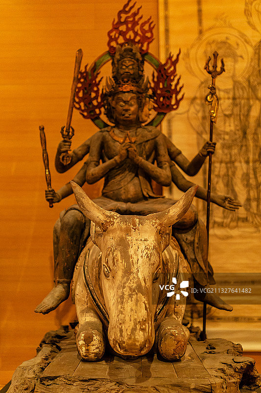 醍醐寺大威德明王图片素材