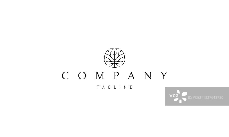 标志上有抽象的形象图片素材