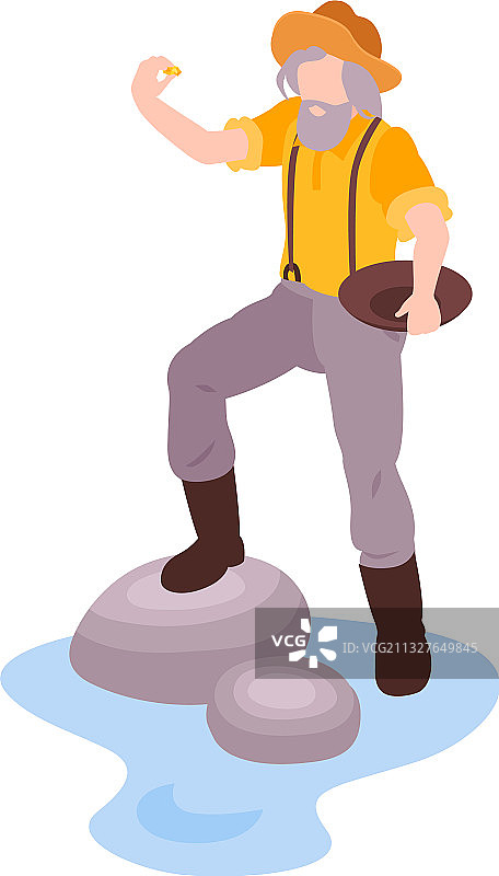 2.5D淘金热图片素材