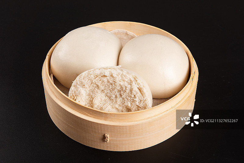 小麦白面馒头，山东大馒头图片素材
