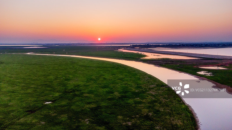 鄱阳湖湿地图片素材