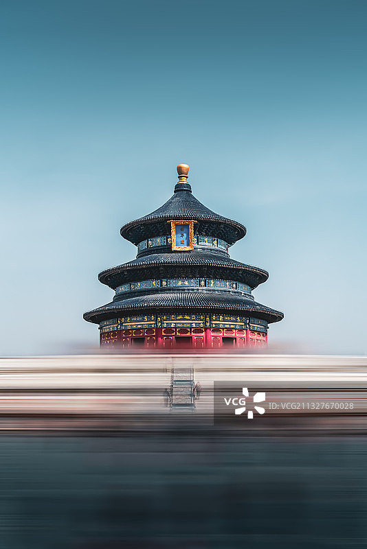 流动的天坛图片素材