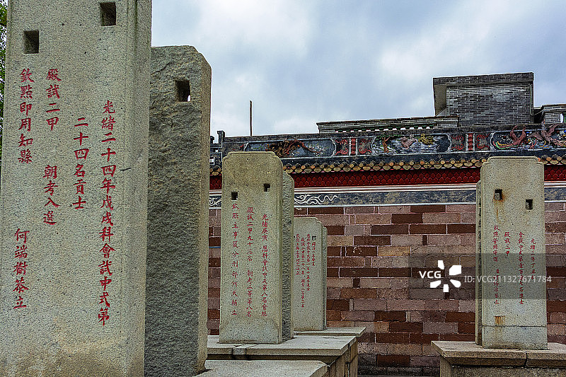 广州沙湾古镇留耕堂图片素材