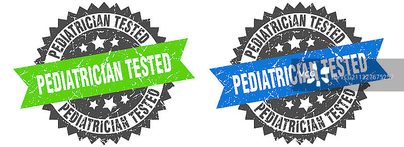 儿科医生测试乐队标志图片素材