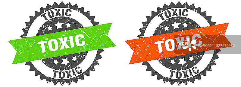 有毒乐队标志垃圾摇滚印章图片素材