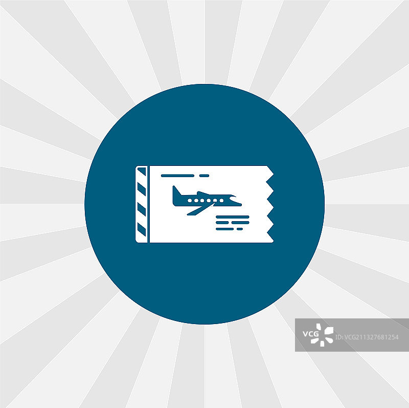 登机牌图标飞机票图片素材