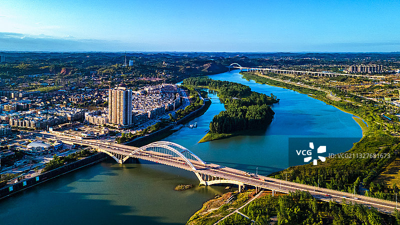 资阳沱江大桥图片素材