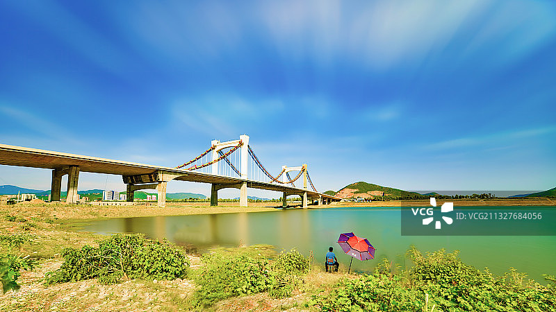 淅川县移民大桥图片素材